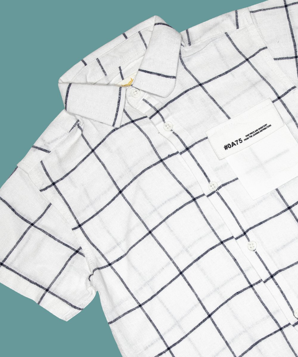 Boys Short Sleeve Shirt (3 Year-15/16 Years) (100273)